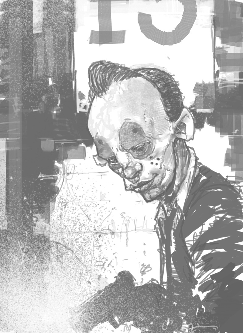 Illustration for article titled Never-seen Dark Knight concept art reveals the terrifying origins of the Joker's Clown Gang